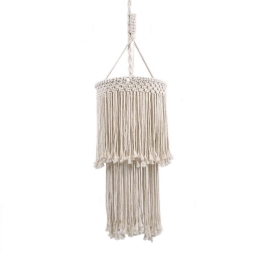 Φωτιστικό Οροφής Zambia 36208 Φ30x60cm 1xE27 Beige GloboStar