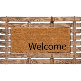 Πατάκι Εισόδου Barracuda Welcome 002 45x75cm Beige Sdim 45X75