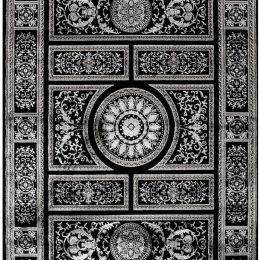 Χαλί Craft 23623-995 Black-White Merinos 200X290cm