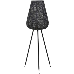 Φωτιστικό Δαπέδου 167-124-009 41x41x101cm E27 60W Black