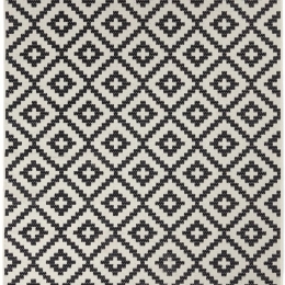 Χαλί Flox 721W White-Black Royal Carpet 140X200cm