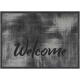 Πατάκι Εισόδου Impression 777 Rebel Welcome 60X80cm Black-Grey Sdim 60 X 80
