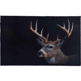 Πατάκι Εισόδου Ambiance Deer 003 50x75cm Black-Brown Sdim 50X75