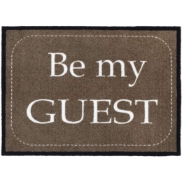 Πατάκι Εισόδου Walk & Wash 748 Be My Guest 67X80cm Brown Sdim 67X80
