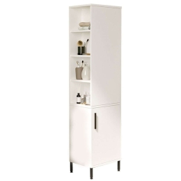 Στήλη Μπάνιου Perseus 176-000095 45x35,5x173,6cm White Μελαμίνη