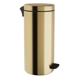 Κάδος Απορριμμάτων Soft Close 20Lt 18-310-023 25x55cm Brushed Brass Pam&Co Ανοξείδωτο Ατσάλι