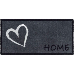 Πατάκι Εισόδου Vision 744 Home Heart 40X80cm Grey Sdim 40X80