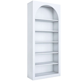 Βιβλιοθήκη Zoel 182-000078 80x31,5x180cm White