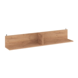 Ραφιέρα Τοίχου Drowel 130x21,6x20cm Oak