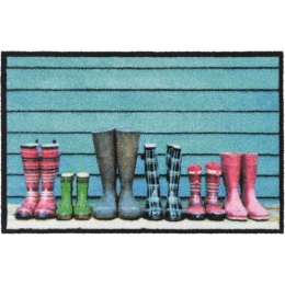 Πατάκι Εισόδου Inspiration 910 Boots 50X75cm Blue-Multi Sdim 50X75