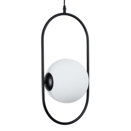 Φωτιστικό Οροφής Hamburg 00591 25x20x50cm 1xE27 Black GloboStar