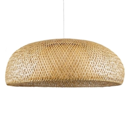 Φωτιστικό Οροφής San Tropez 00673 Φ100x35cm 1xE27 Beige GloboStar