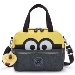 Τσάντα Φαγητού Παιδική Ισοθερμική Minions Miyo Jeans I5533-MI8 20x25x13,5cm Multi Kipling Polyamide