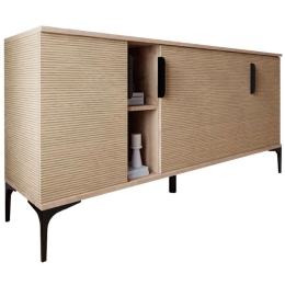 Μπουφές Tajesy 197-000211 180x40x78cm Oak Μοριοσανίδα, Μελαμίνη