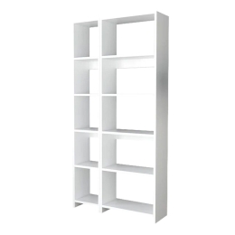 Βιβλιοθήκη Alkathi 197-000282 77x22x160cm White