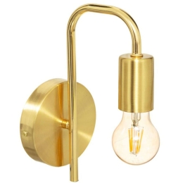 Φωτιστικό Τοίχου - Απλίκα Zhola 199-000533 17x12x25cm 1xE27 40W Gold