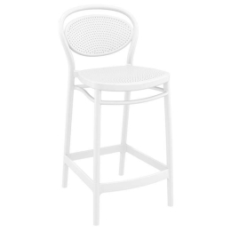 Σκαμπό Marcel 20.0652 44Χ50Χ96cm White Siesta Πολυπροπυλένιο