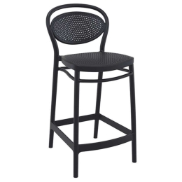 Σκαμπό Marcel 20.0653 44Χ50Χ96cm Black Siesta Πολυπροπυλένιο