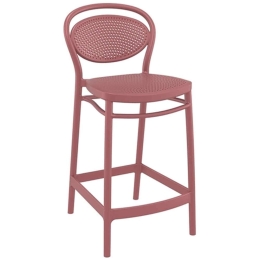 Σκαμπό Μπαρ Marcel 20.0657 65cm 44x50x96cm Marsala Siesta