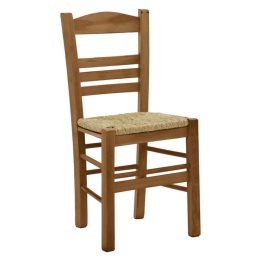 Καρέκλα Καφενείου Με Ψάθα Ronson-Charchie 200-000741 42x40x89cm Natural