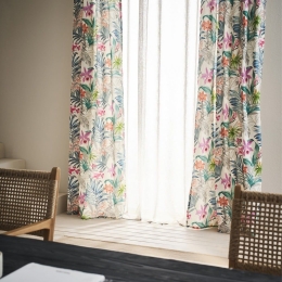 Κουρτίνα Zenaida 638 Multi Gofis Home 140X260 100% Βαμβάκι