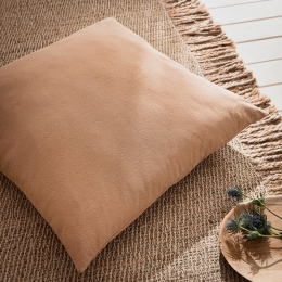 Μαξιλαροθήκη Διακοσμητική Δαπέδου Light Veil 309/ 36 Jute Gofis Home 65Χ65 100% Βαμβάκι