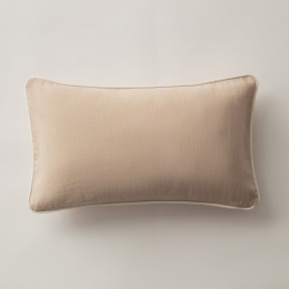 Μαξιλαροθήκη Διακοσμητική Valerie 381-2/52 Willow Beige Gofis Home 30X50 100% Βαμβάκι