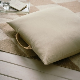 Μαξιλαροθήκη Διακοσμητική Valerie 381-3/52 Willow Beige Gofis Home 65Χ65 100% Βαμβάκι