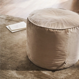Πουφ Winter 711/06 40x50x50cm Dove Beige Gofis Home