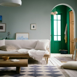 Ριχτάρι Extra Large Mewa 182/06 Sail Cloth Beige Gofis Home Τριθέσιο 220x300cm 100% Βαμβάκι