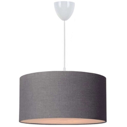 Φωτιστικό Οροφής PWL-1091 202-000111 1xΕ27 Φ38x70cm Anthracite-Brown