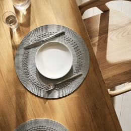 Σουπλά Joyce 156 38cm Grey Gofis Home 38x38cm Πολυέστερ