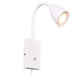 Φωτιστικό Τοίχου Wanda 202670131 8x23cm 1xGU10 10W White Trio Lighting