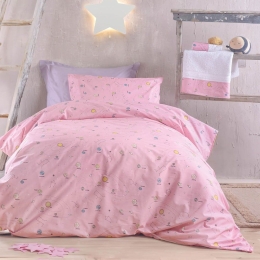 Μαξιλαροθήκες Παιδικές Venus Pink Ρυθμός 50Χ70 100% Βαμβάκι