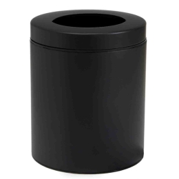 Κάδος Απορριμμάτων 5Lt 2128-403 21x28cm Matte Black Pam&Co Ανοξείδωτο Ατσάλι