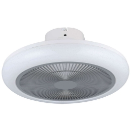 Ανεμιστήρας Οροφής Με Φως Kostrena 35138 Φ45,5x19cm Led White-Grey Eglo Διάμετρος 45,5cm