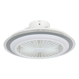 Ανεμιστήρας Οροφής Με Φως Albufeira 35141 Φ50x20cm Led White-Grey Eglo Διάμετρος 50cm