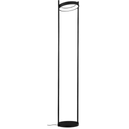 Φωτιστικό Δαπέδου Montefano 390022 31x181,5cm Dim Led 2160lm 20W 3000K Black-White Eglo Ατσάλι,Πλαστικό
