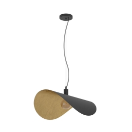 Φωτιστικό Οροφής Κρεμαστό 390429 Ε27 80x55x200cm Black-Gold Eglo