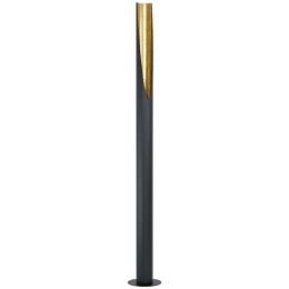 Φωτιστικό Δαπέδου 39759 Prebone GU10/1 Black-Gold Eglo Μέταλλο,Αλουμίνιο