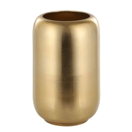 Βάζο Abucay 421047 Φ15x24cm Gold Eglo Αλουμίνιο