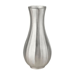 Βάζο Abucay 421053 13x28,5cm Silver Eglo Αλουμίνιο