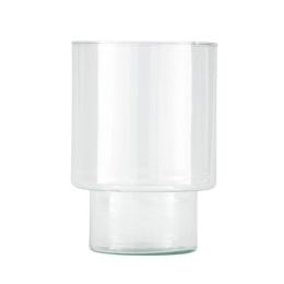 Βάζο Γυάλινο Delnite 421074 Φ13,5x20cm Clear Eglo Γυαλί