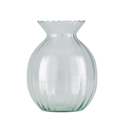 Βάζο Γυάλινο Delnite 421083 15x20cm Clear Eglo Γυαλί
