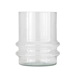Βάζο Γυάλινο Delnite 421092 Φ18,7x23cm Clear Eglo Γυαλί