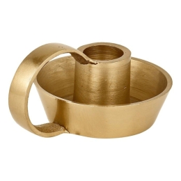 Κηροπήγιο Jelicoe 422015 9,5x7,5x5cm Gold Eglo Αλουμίνιο