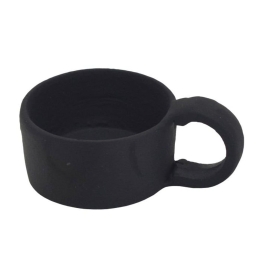 Κηροπήγιο Ρεσώ Jelicoe 422035 7x5x2,3cm Black Eglo Αλουμίνιο