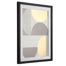 Κάδρο Roberval2 423062 42,5x52,5cm Black Eglo Κάθετοι
