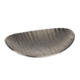 Διακοσμητικό Μπωλ Forleyet 427011 32,5x23,5x6,5cm Nickel Eglo Αλουμίνιο