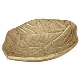 Διακοσμητικό Μπωλ Φύλλο Forleyet 427029 13x9,5x2,5cm Gold Eglo Αλουμίνιο